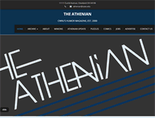 Tablet Screenshot of cwruathenian.com